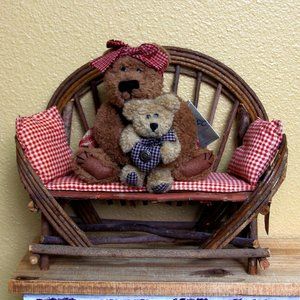 Retired Boyds Momma McBear & Delmar with Original Tags